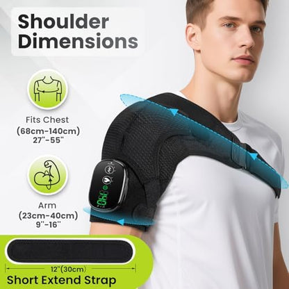 Masseur Cervical Intelligent avec Écran LED et Modes de Chaleur et Massage