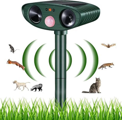 Répulsif pour chats efficace et écologique avec ultrasons et capteur de mouvement