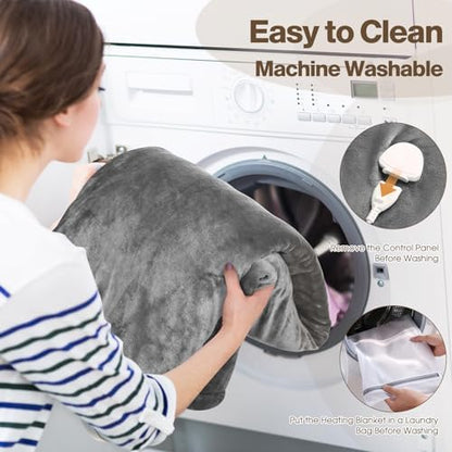 Couverture chauffante pour un confort optimal et une chaleur apaisante en hiver