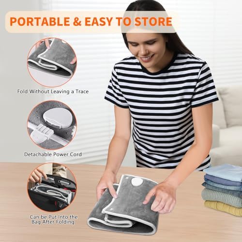 Chauffe pieds électrique idéal pour l'hiver avec chaleur rapide et sécurité élevée