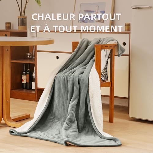 Couverture chauffante sécurisée et confortable avec réglages personnalisables