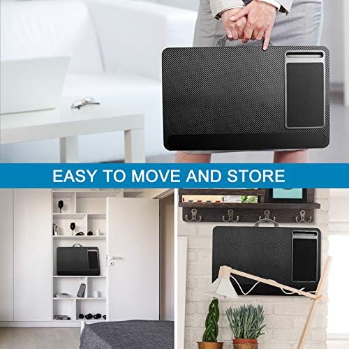 Support pour ordinateur portable pliable et ergonomique avec espace supplémentaire