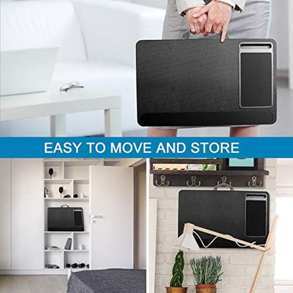 Support pour ordinateur portable pliable et ergonomique avec espace supplémentaire