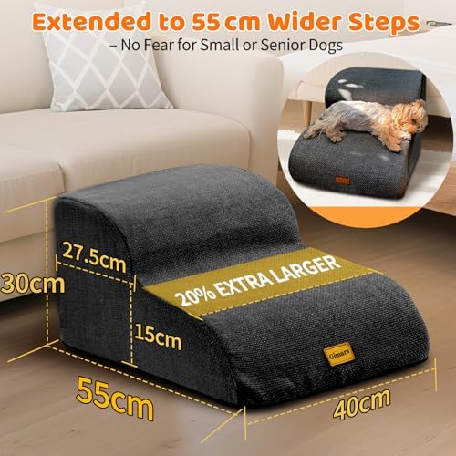 Escalier pour chien pratique et sécurisé pour faciliter l'accès des animaux