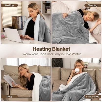 Couverture chauffante pour un confort optimal et une chaleur apaisante en hiver