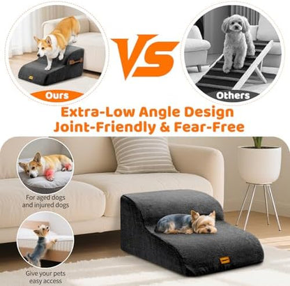 Escalier pour chien pratique et sécurisé pour faciliter l'accès des animaux