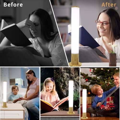 Lampe luminothérapie 10 000 lux avec luminosité et température réglables, sans UV