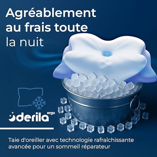 Oreiller ergonomique cervical pour un soutien optimal et un sommeil réparateur