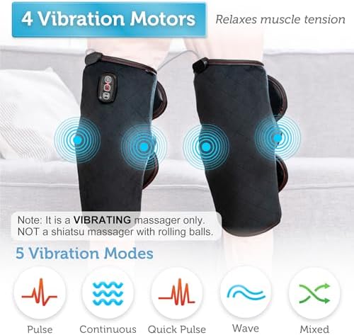 Masseur Cervical Chauffant avec Massage Vibrant pour Soulagement Articulaire