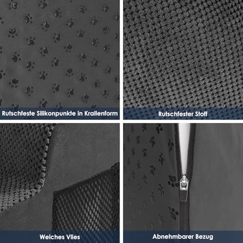 Escalier pour chien à 2 marches avec confort et design pour animaux à pattes courtes