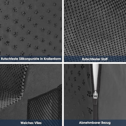 Escalier pour chien à 2 marches avec confort et design pour animaux à pattes courtes