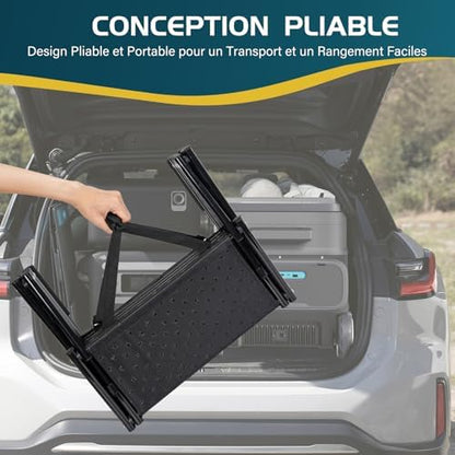 Rampe chien voiture robuste et pliable pour un transport sécurisé