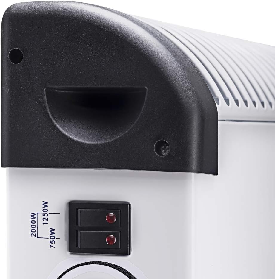 Chauffage d'appoint puissant et économe en énergie avec protection contre la surchauffe